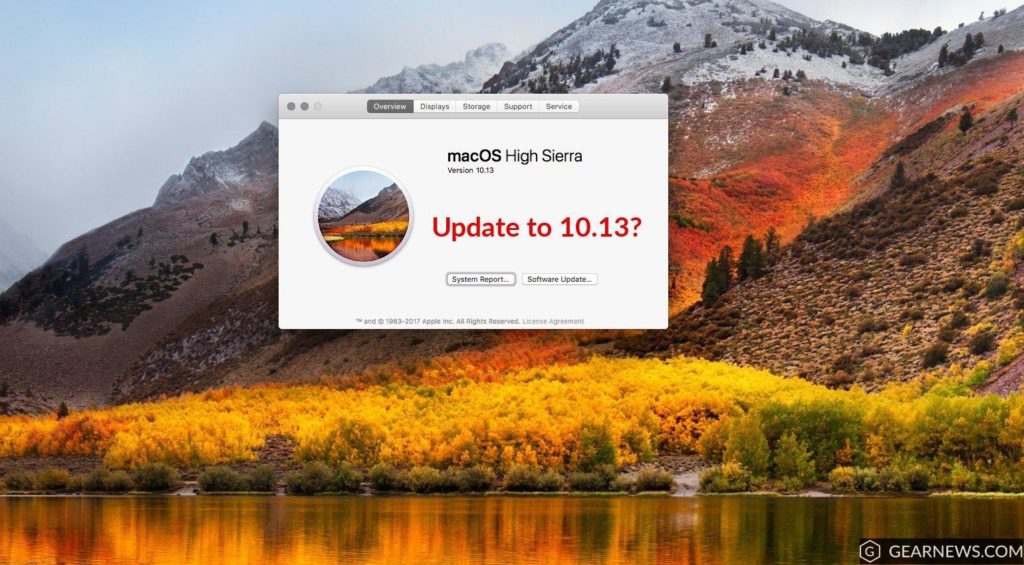 Comment et ou télécharger MacOS High Sierra 10.13